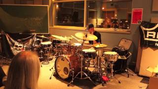 Eric Boudreault drum clinic, sept 2013 drummondville video 1