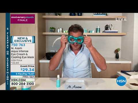 M. Asam Aqua Intense Eye Cream   Cooling Eye Mask