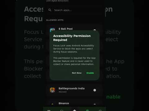 Focus Lock- App locker/planner video thumbnail