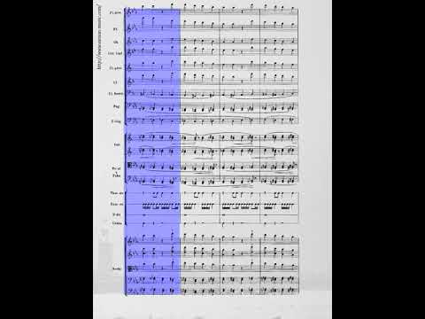 Shostakovich - Symphony No. 7 - Leningrad - Mov. 1 - Orchestra Score