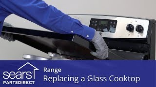 Replacing a Range Glass Cooktop