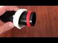 How a Slip Joint Nut works - Creates water tight Seal - Plumbing 101
