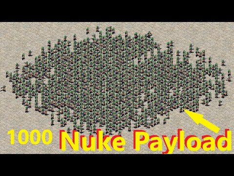 1000 Conscript Nukes - Red Alert 2