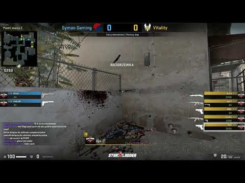 Vitality vs syman gaming | Pistolero cz.1