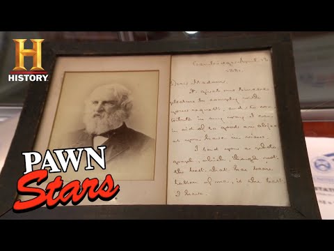 Pawn Stars: Rick Offers More than Double the Asking Price for Longfellow Relics | History