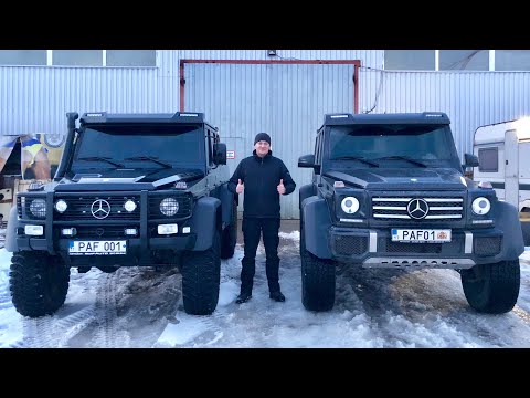 Mercedes G6x6 homemade - building a homemade 6x6. G 55 Mansory.