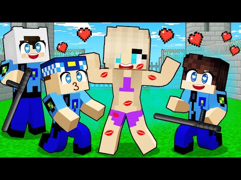 BÜTÜN ERKEK POLİS HAYRANLARIM BANA AŞIK OLDU - 😨 Minecraft