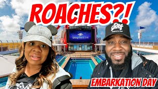 We Had a Roach Problem on Disney's Oldest Cruise Ship | Disney Magic | Embarkation day