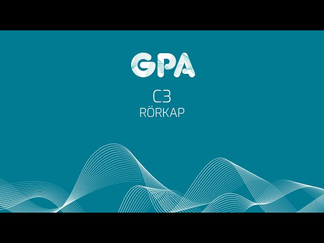 gpa Rörkap 16- 75mm