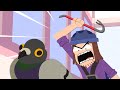 Suction Cup Man Fights A Bird