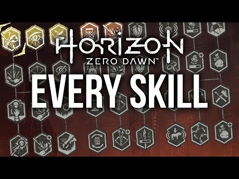 Horizon Zero Dawn Best Skills To Get Early Gamers Decide