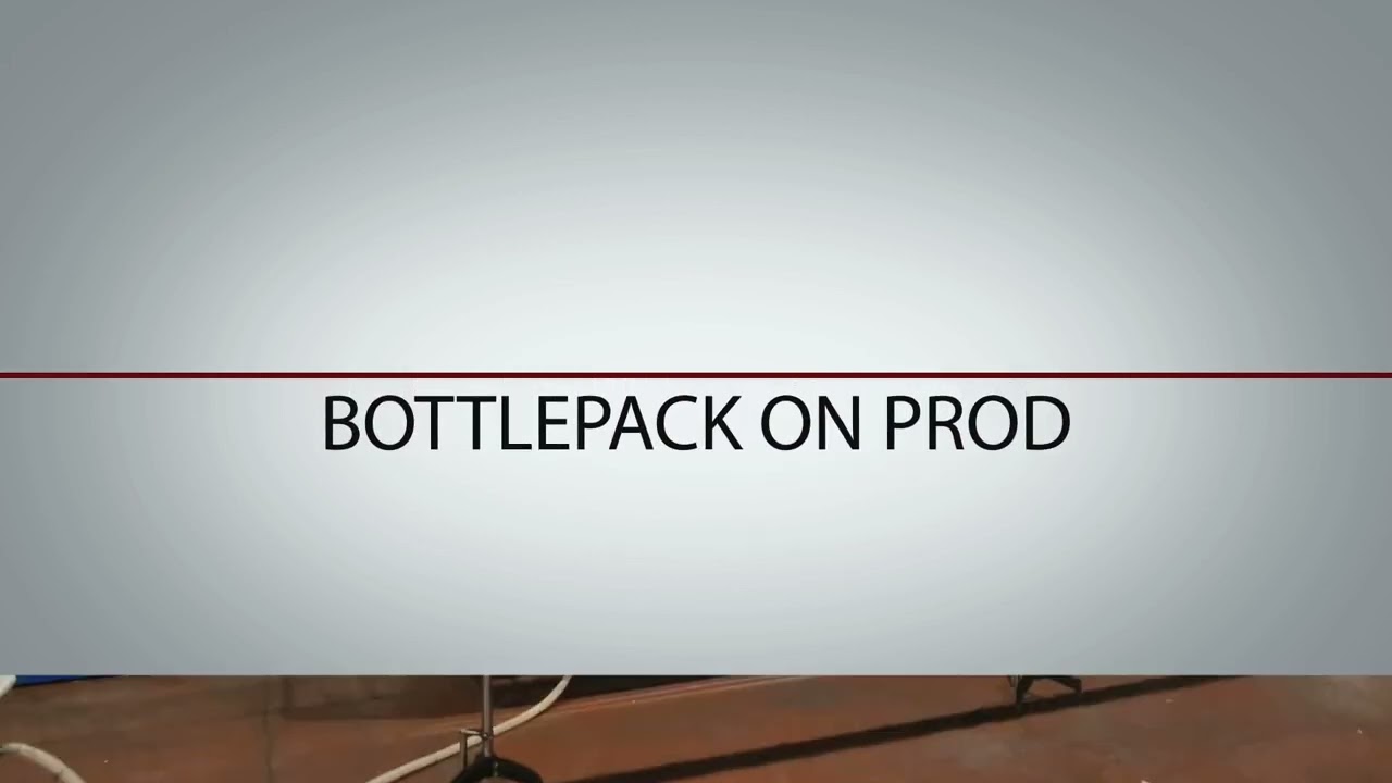 Envasadora de botellas Línea de producción BOTTLEPACK BP10