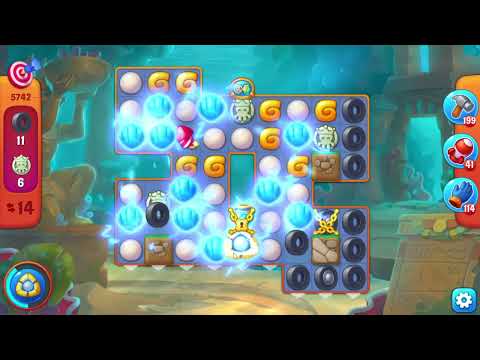 🎯 Fishdom 5742 Challenge Level - 21 moves + 💥💥🧨💣