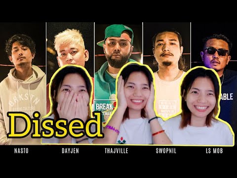 ROOFTOP CYPHER - NASTO, SWOPNIL, DAYJEN, LS MOB Prod. by THAJVILLE | Poonam Reaction Video #rapmusic