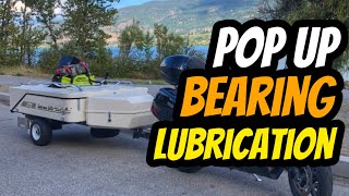 Pop Up Bearing Lubrication | Lees-Ure Lite Excel | SLT Excel II Motorcycle Camper