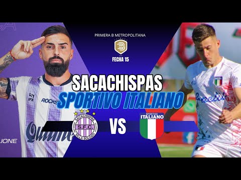 SACACHISPAS VS SPORTIVO ITALIANO EN VIVO 🔴 PRIMERA B METROPOLITANA EN DIRECTO 🔴