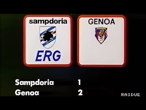 Sampdoria-Genoa 1:2, 1990/91 - Sunday Sprint