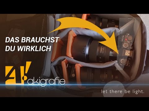 Was gehört in die Fototasche? Das brauchst du wirklich.