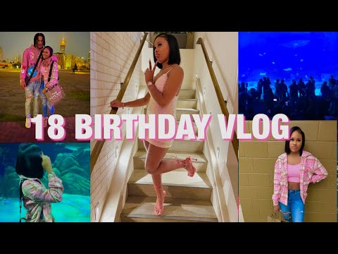18th Birthday Trip Vlog !! Come to ATL with me | Jaina K’Marie