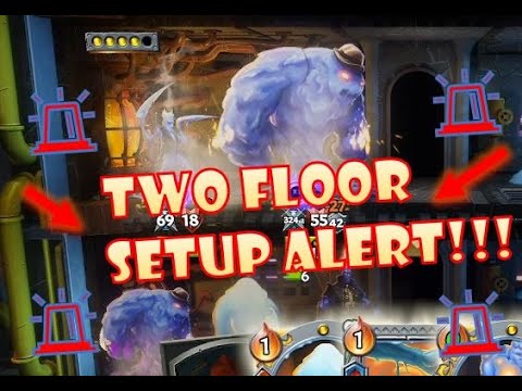 Monster Train Cov 25 DLC Blue/Purple - Sludge Boss Shines Like Before