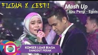 Download lagu Konser Luar Biasa Dangdut Perak | PENUH PENGHAYATAN! Duet Mush Up FILDAN & LESTI 'Aku Pergi - Egois' mp3