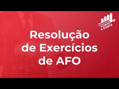 AO VIVO - Exercícios de AFO - José Wesley