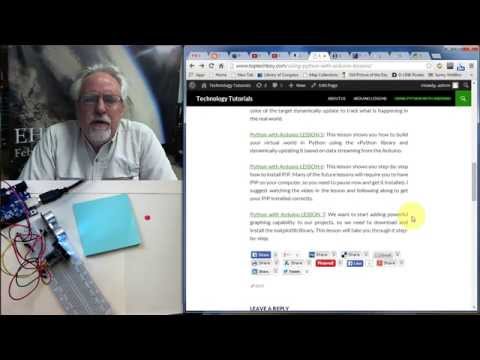 Arduino con Python LEZIONE 8: Semplice introduzione a Matplotlib