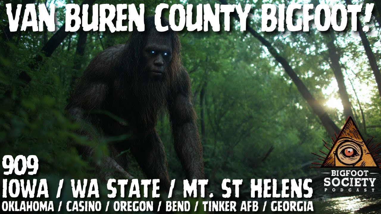 He Looked Up — and Saw Bigfoot Staring Back! | Iowa