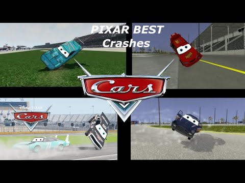 The Kings Crash ( And More ) Pixar Cars Crashes BeamNg