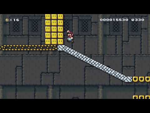 Zelda X Mario: Fire Temple V2.0 by Porkchop19 - Super Mario Maker 2 - No Commentary 1bx