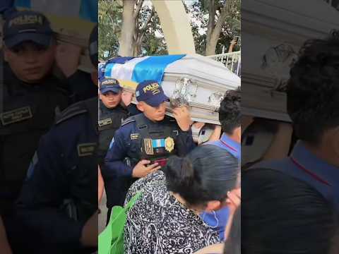 Policía Caído en cumplimiento del deber Luis Alexander Zetino Pérez, Guazacapán Santa Rosa Guatemala