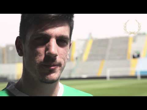 Simone Scuffet testimonial dello spot "L'Amore che unisce... i giovani allo sport"