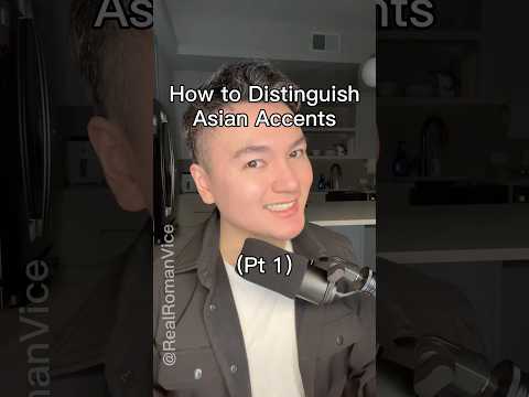 How to Distinguish Asian Accents Pt. 1 #comedy #AsianAccents #filipino #vietnamese #korean #chinese