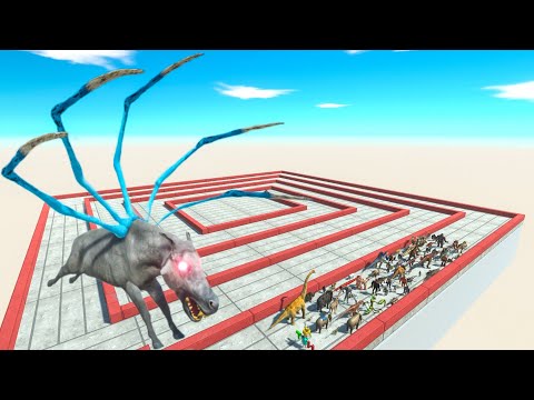 Escape From Alien Daeodon - Last Survivor | Animal Revolt Battle Simulator