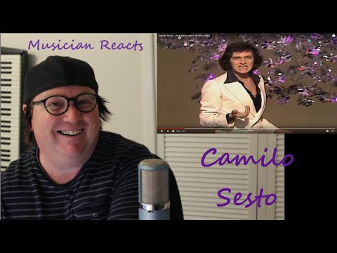 Reaction to Camilo Sesto singing Vivir Así Es Morir de Amor