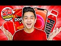 BUYING Everything RED For 24 Hours!! (EXTREME CHALLENGE)