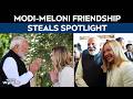 Modi Meloni Modi Meloni Melody Moments Break Internet Again Ahead Of Italy Talks