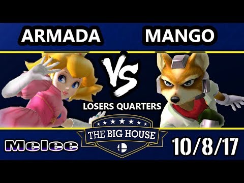 TBH7 SSBM - [A]rmada (Peach) Vs. C9 Mango (Fox) Melee L.Quarters