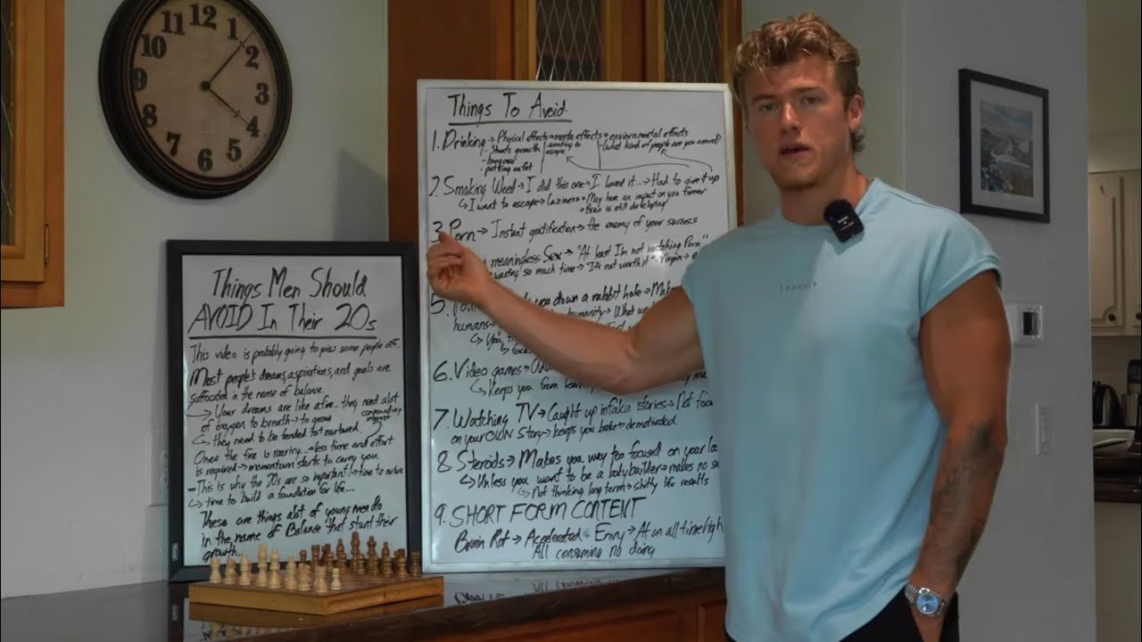 9 things to avoid in your 20s (For Men)