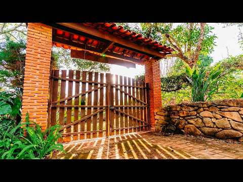 55 WOODEN GATES to make the ENTRANCE of your COUNTRY HOUSE more beautiful