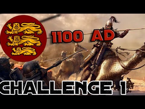 FOR ENGLAND!!!: CHALLENGE BATTLE (Total war rome 2 1100 AD MOD)