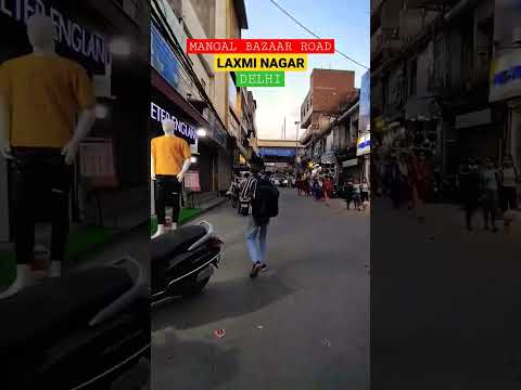 Mangal Bazaar Road | Laxmi Nagar 🥰| Best Shopping Market In Delhi #shorts #shopping #delhi #travel