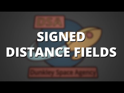 Glyphs, shapes, fonts, signed distance fields.