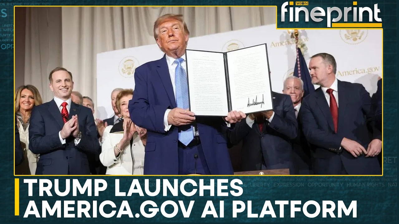 Trump Launches America.gov: AI-Powered Gateway To US Government Services | WION