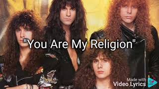 You Are My Religion - Firehouse Lyrics