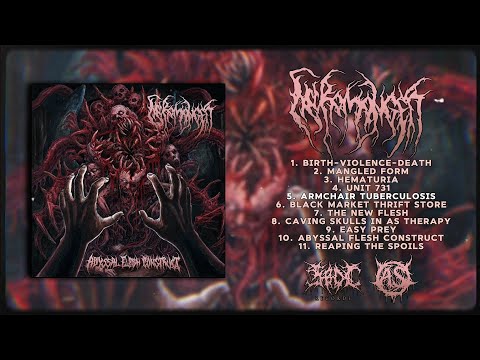 NECROMONGER - ABYSSAL FLESH CONSTRUCT [FULL ALBUM STREAM] (2025) SLAMMING BRUTAL DEATH METAL