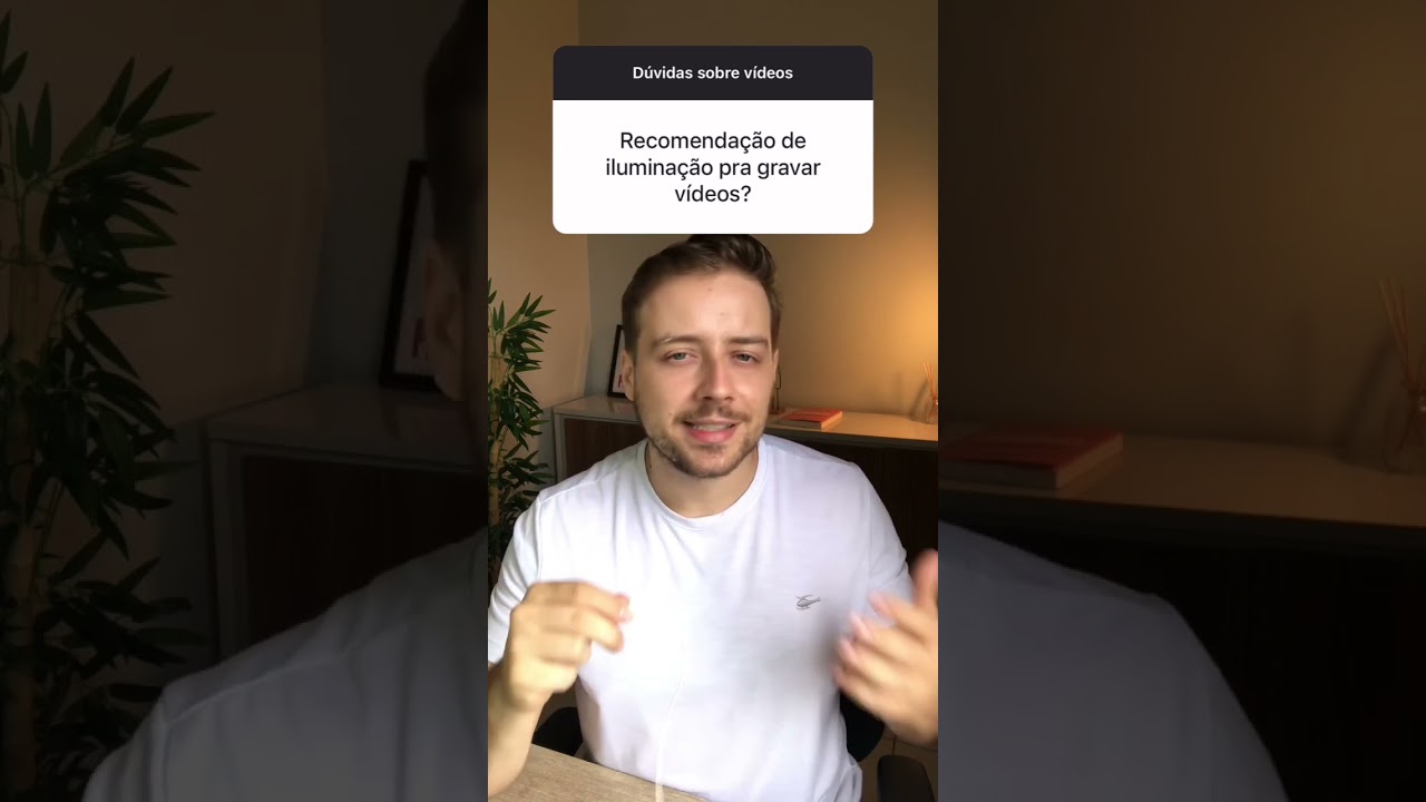 Melhor iluminação para criar vídeos para Redes Sociais
