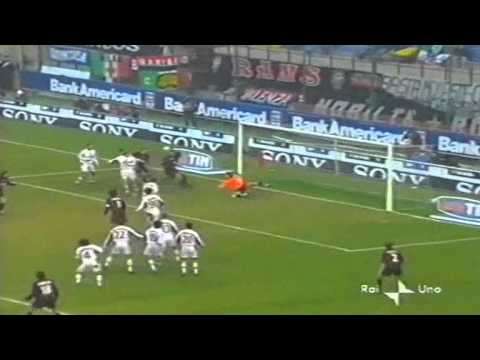 Serie A 2000-2001, day 12 Milan - Perugia 1-2 (Saudati, Shevchenko, Vryzas)