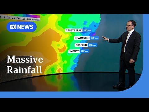 Heavy rain floods NSW coast, cold brings record snowfall | ABC NEWS