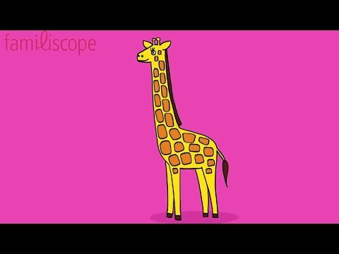 comment colorier une girafe